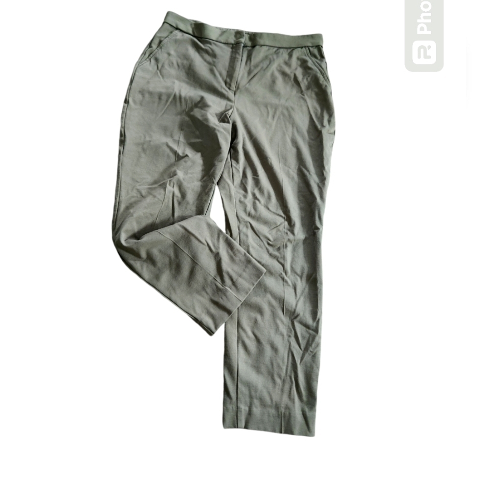Banana Republic Olive Trousers 14